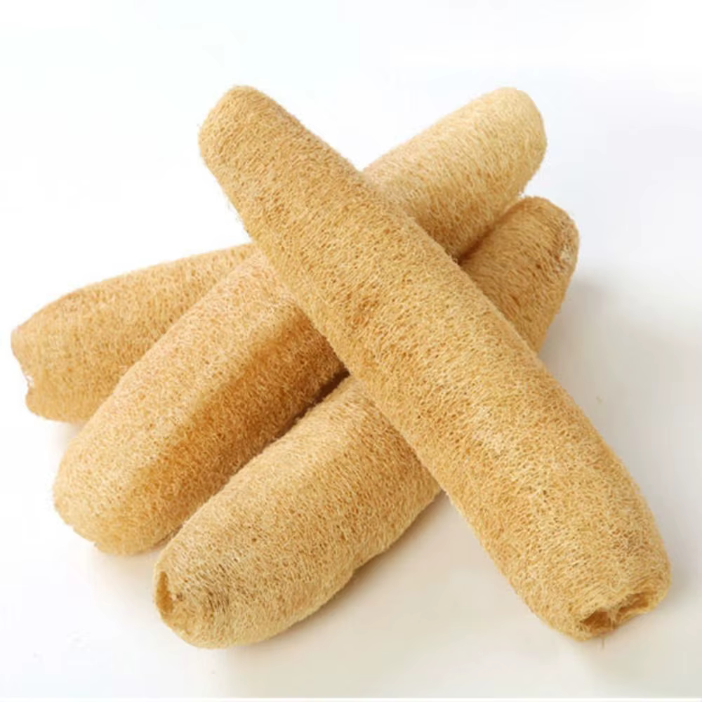 Natural Loofah Luffa Sponge Long Non-stick Dishwashing Artifact Ecological Planting Good Absorbency Dish Towels Bath Kitchen