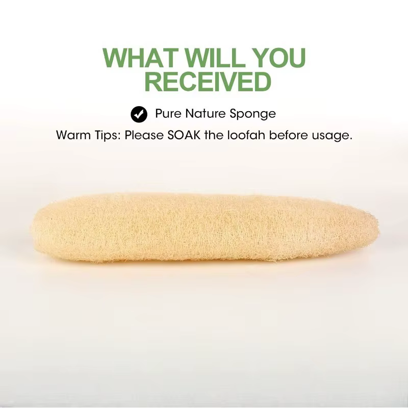 For Skin Care Spa Shower Body Bath Brush Kitchen Cleaning Natural Bath Loofah Exfoliating Body Sponge with Rope Loofah Scrubber - Image 7